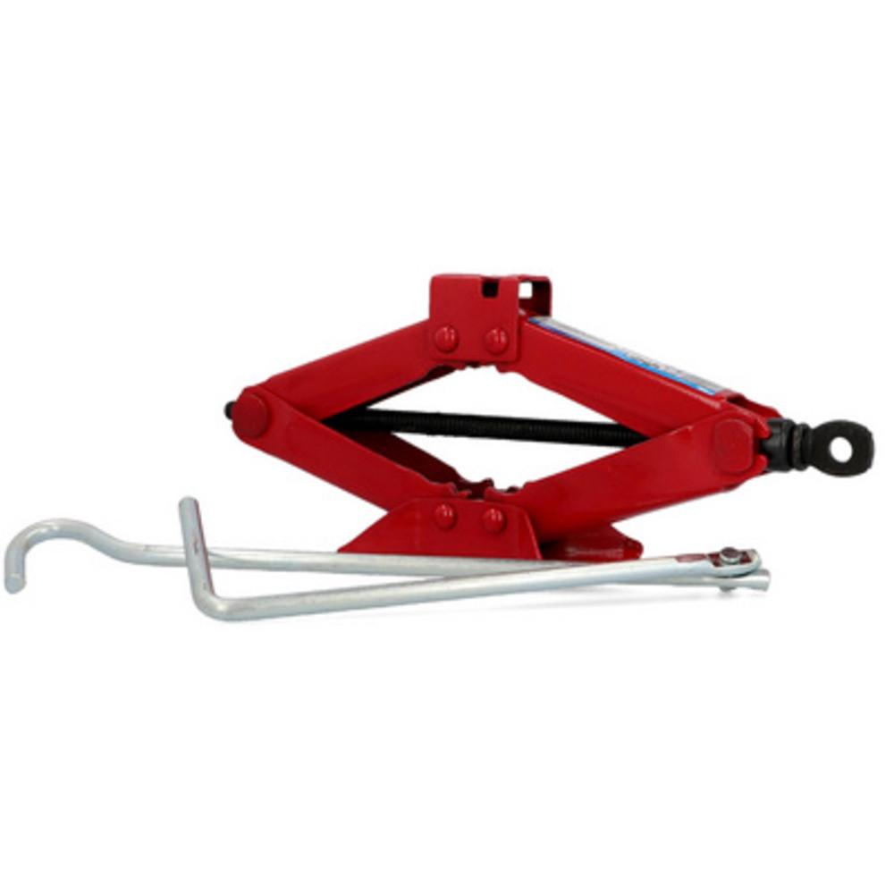CARTREND Cric de levage pantographe avec manivelle, 1 tonne