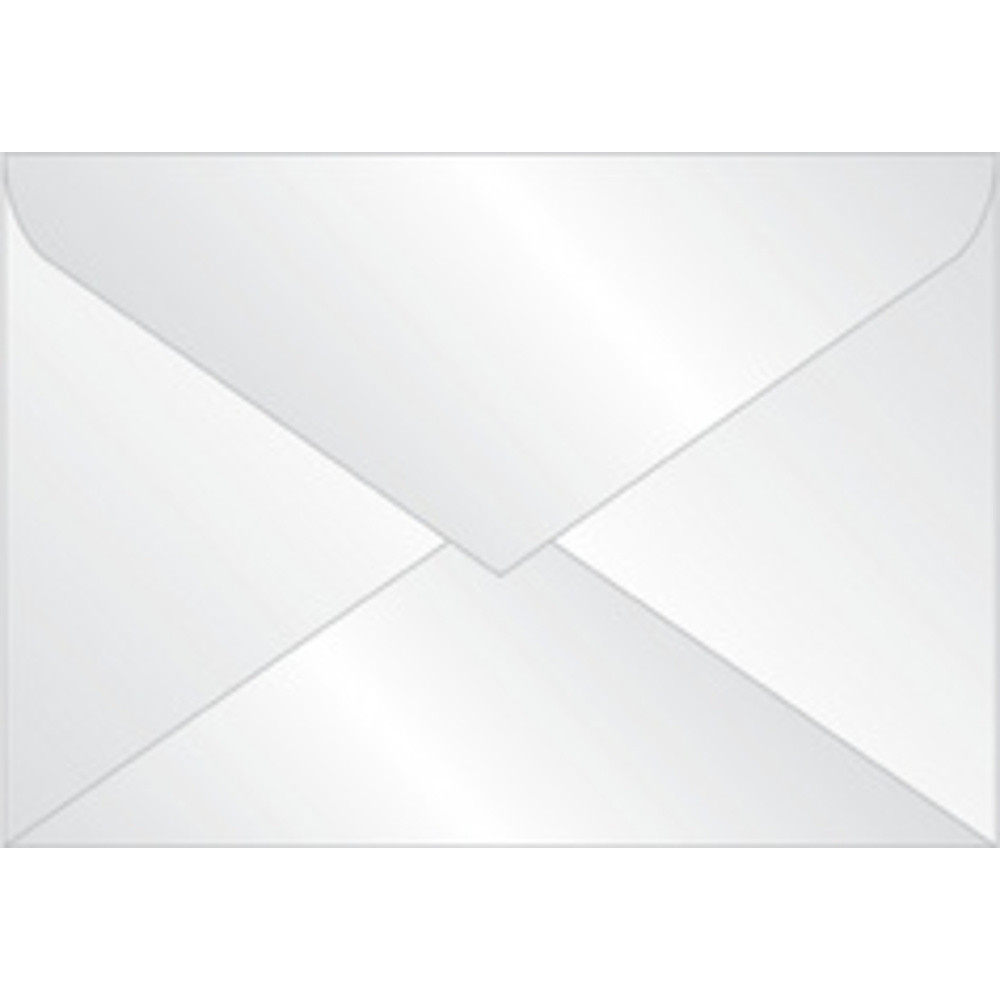 SIGEL Enveloppe, C6, tranparent, gomm, 100 g/m2