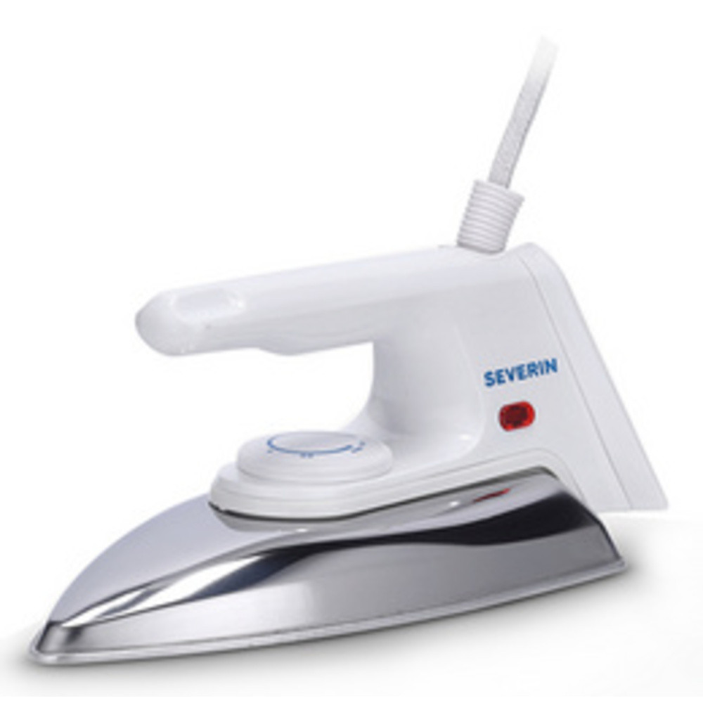 Severin Fer À Sec Ba 3211 1200 W Semelle Aluminium Brossé Blanc Arrêt Automatique - vue 6