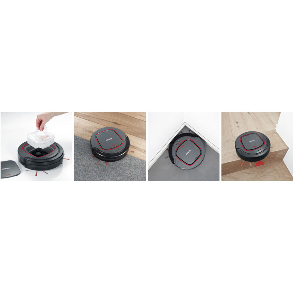 Aspirateur robot Chill RB 7025, noir/rouge