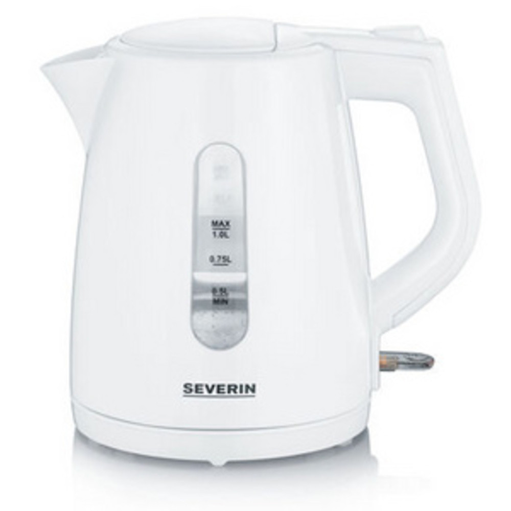 SEVERIN WK 3411 - Bouilloire - 1 litre - 2,2 kWatt - blanc