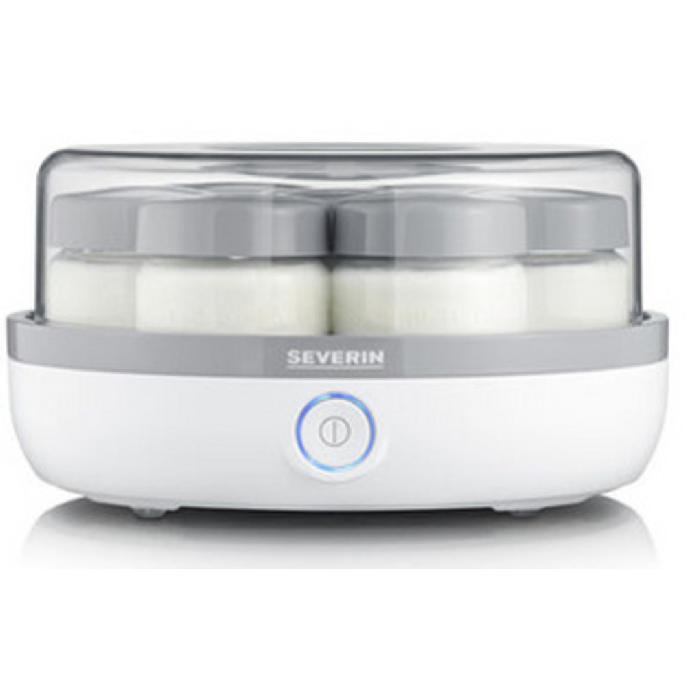 SEVERIN Yaourtière JG 3518, blanc/gris