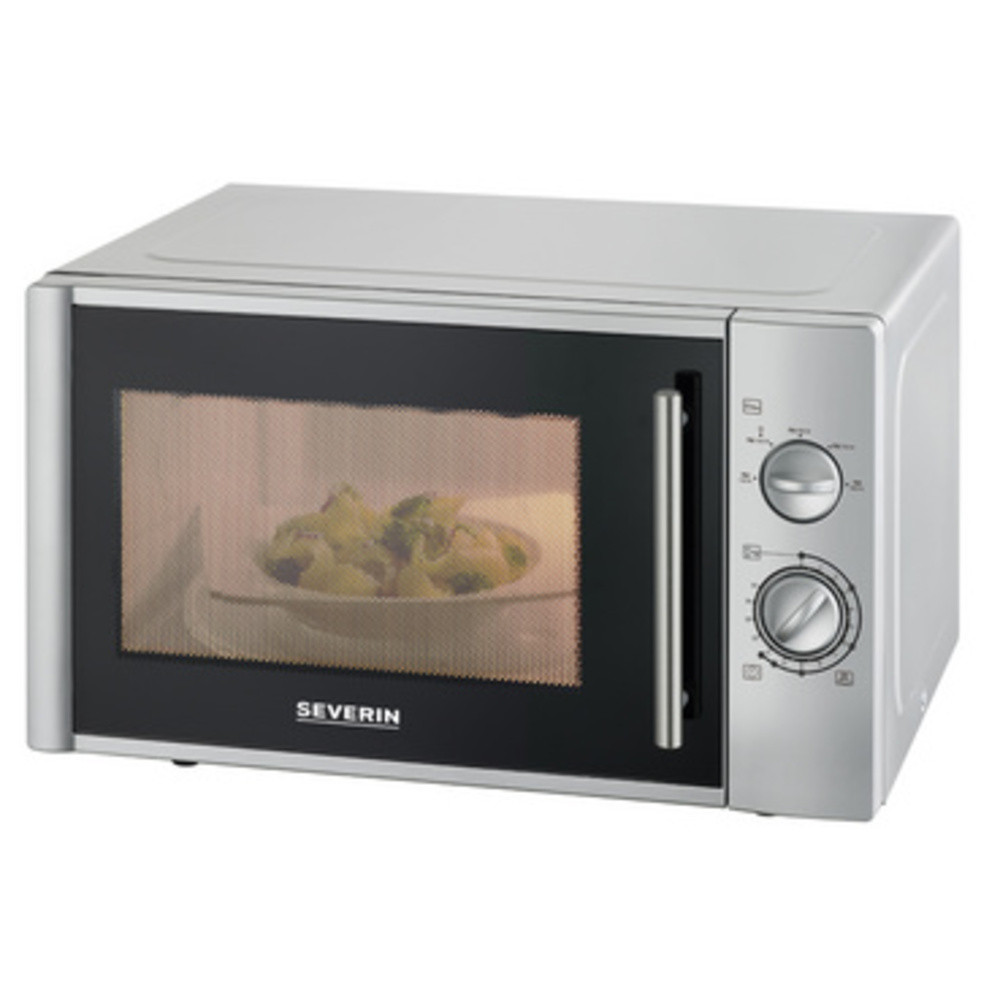 SEVERIN Micro-ondes MW 7772, 900 watts, argent / noir