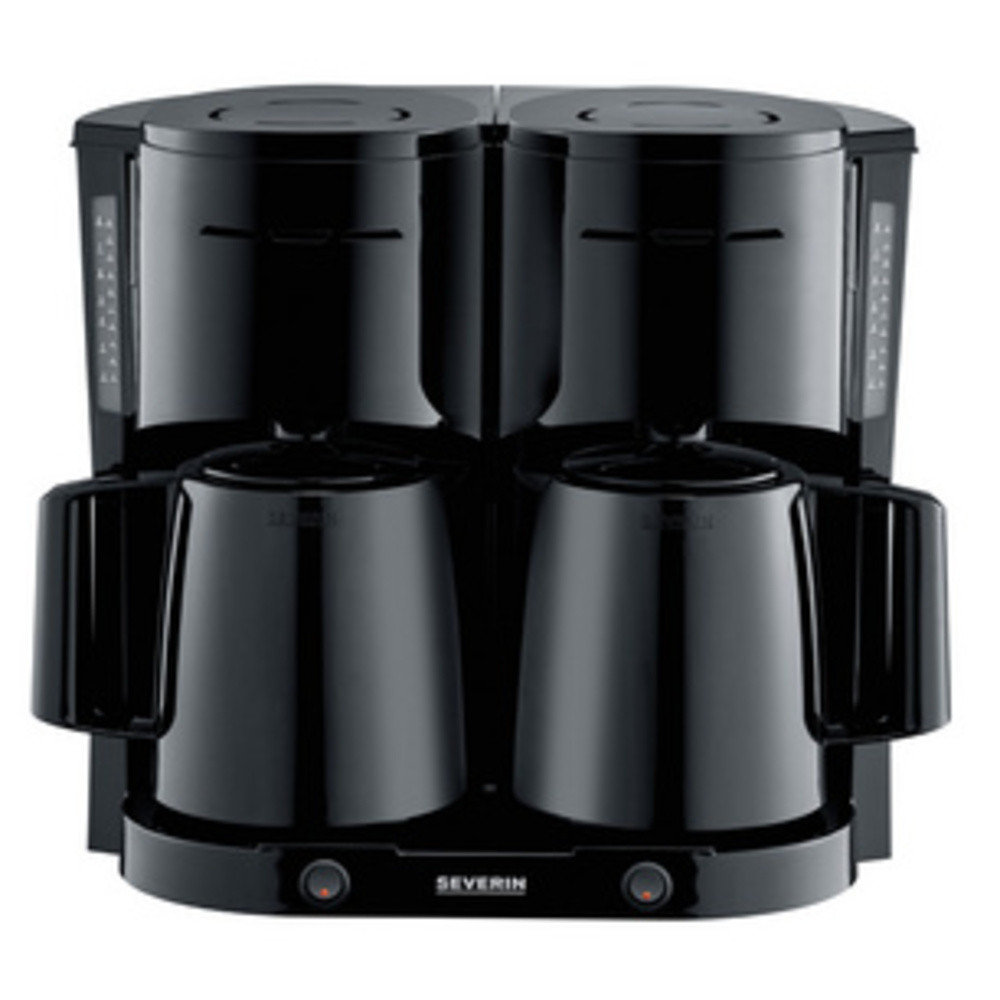 SEVERIN Cafetire lectrique duo KA 9315, noir