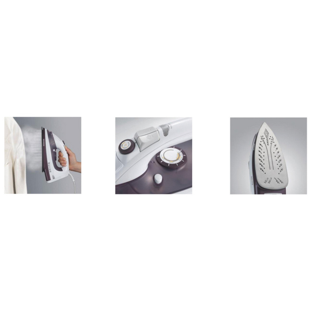 SEVERIN BA 3210 - Fer à vapeur Blanc/violet