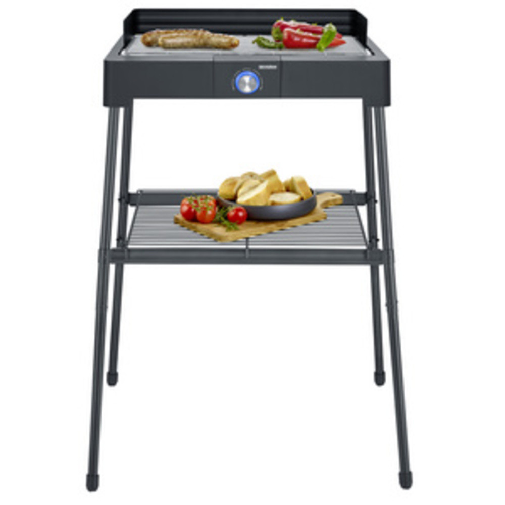 Barbecue électrique PG 8566, avec plaque de grill