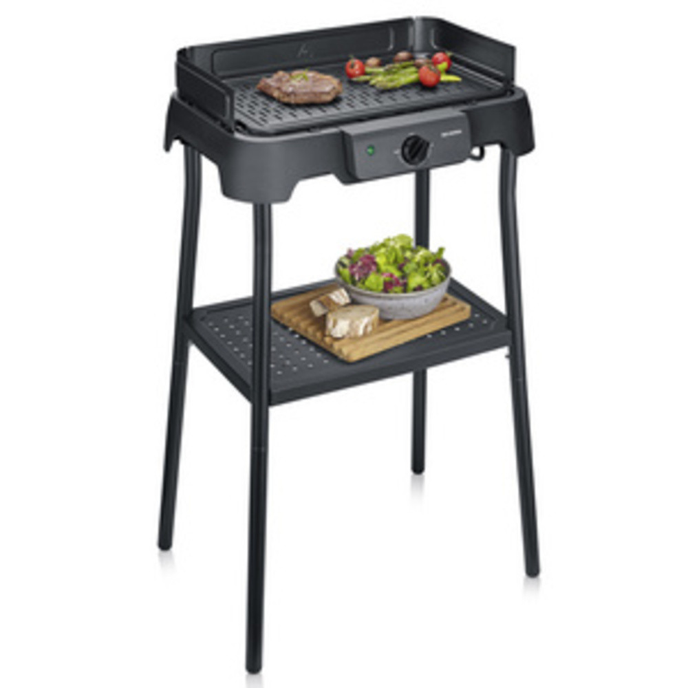 Barbecue électrique PG 8596, avec plaque de gril