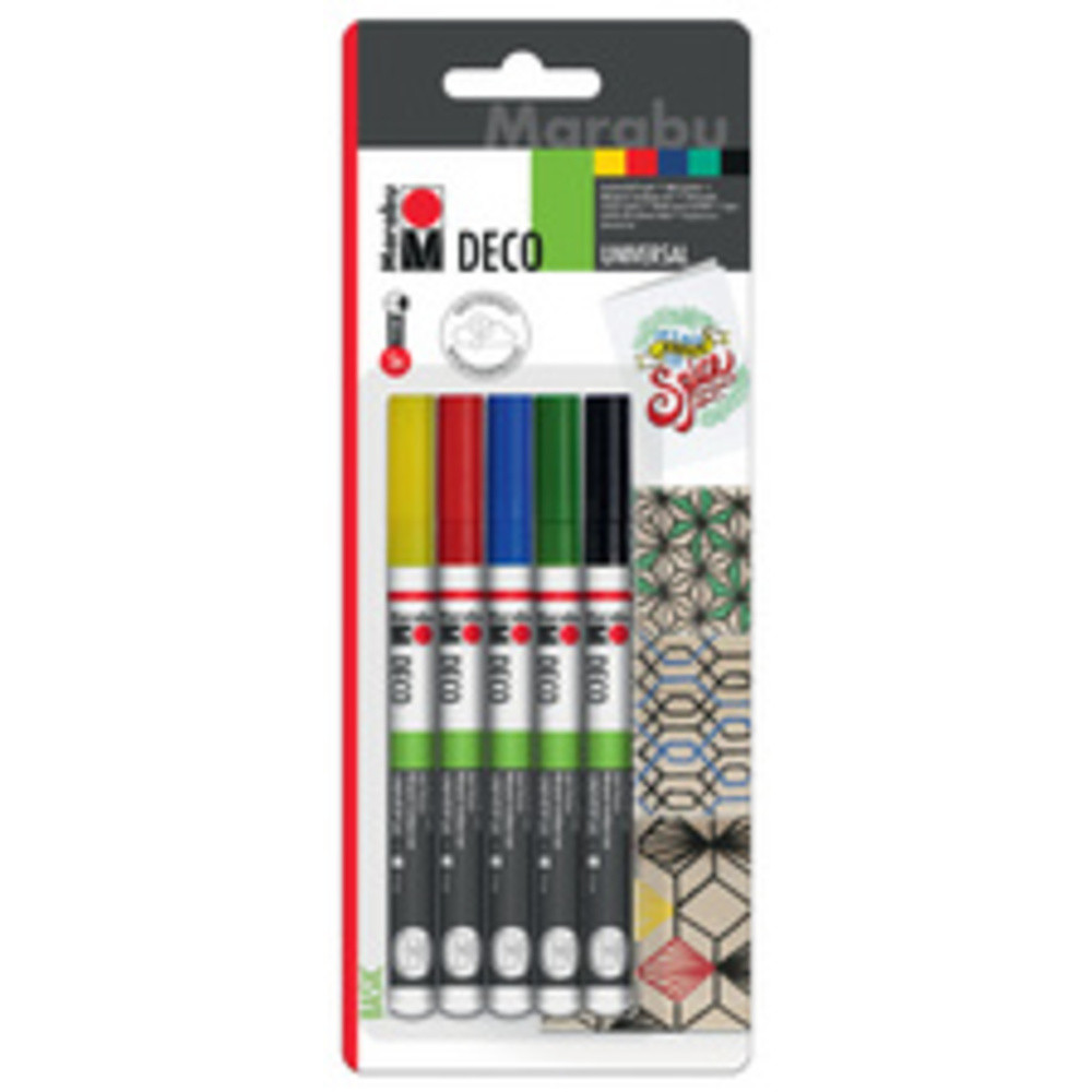 Marqueur acrylique 'Deco Painter ' blister de 5