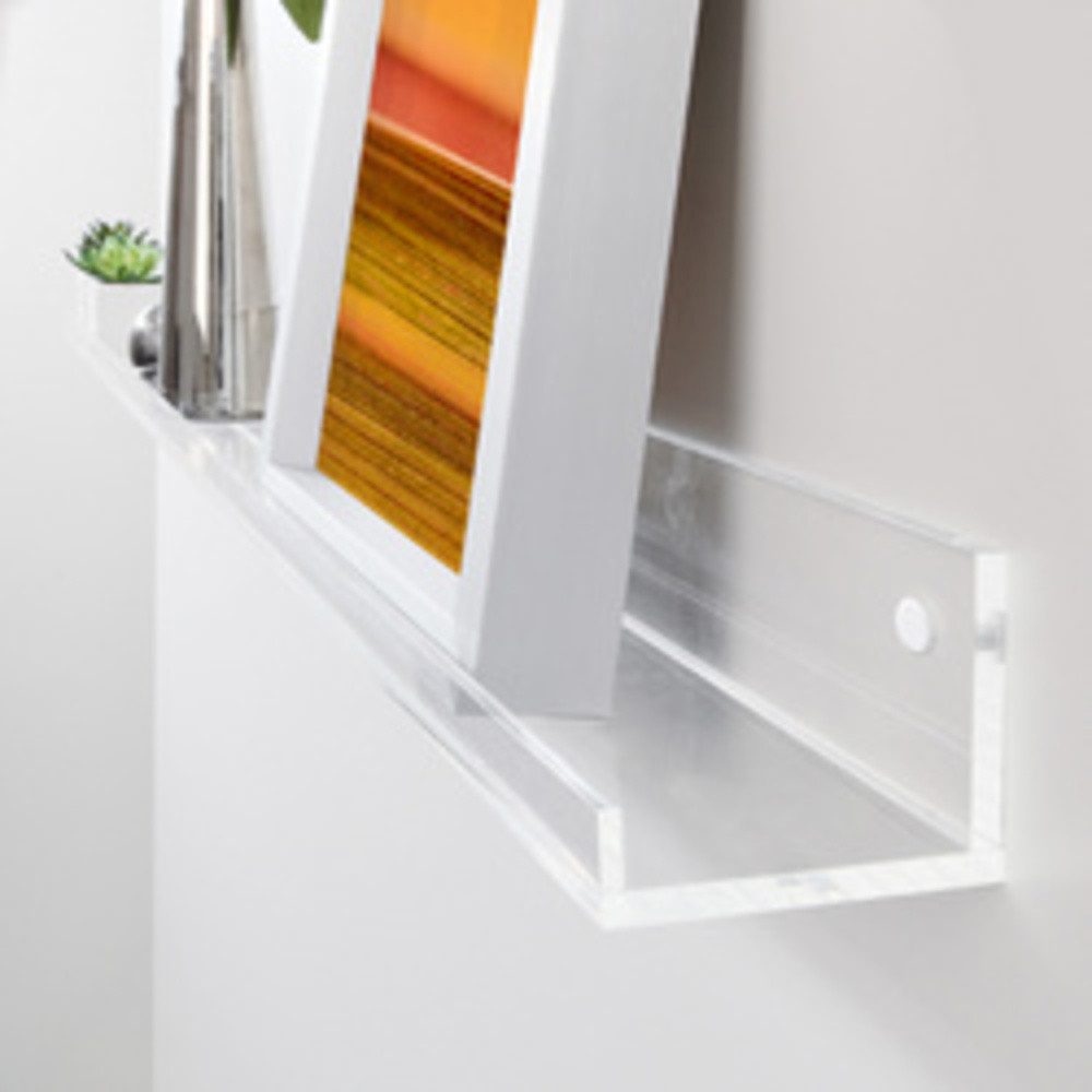 Etagère murale 'gallery', 1 m, verre acrylique