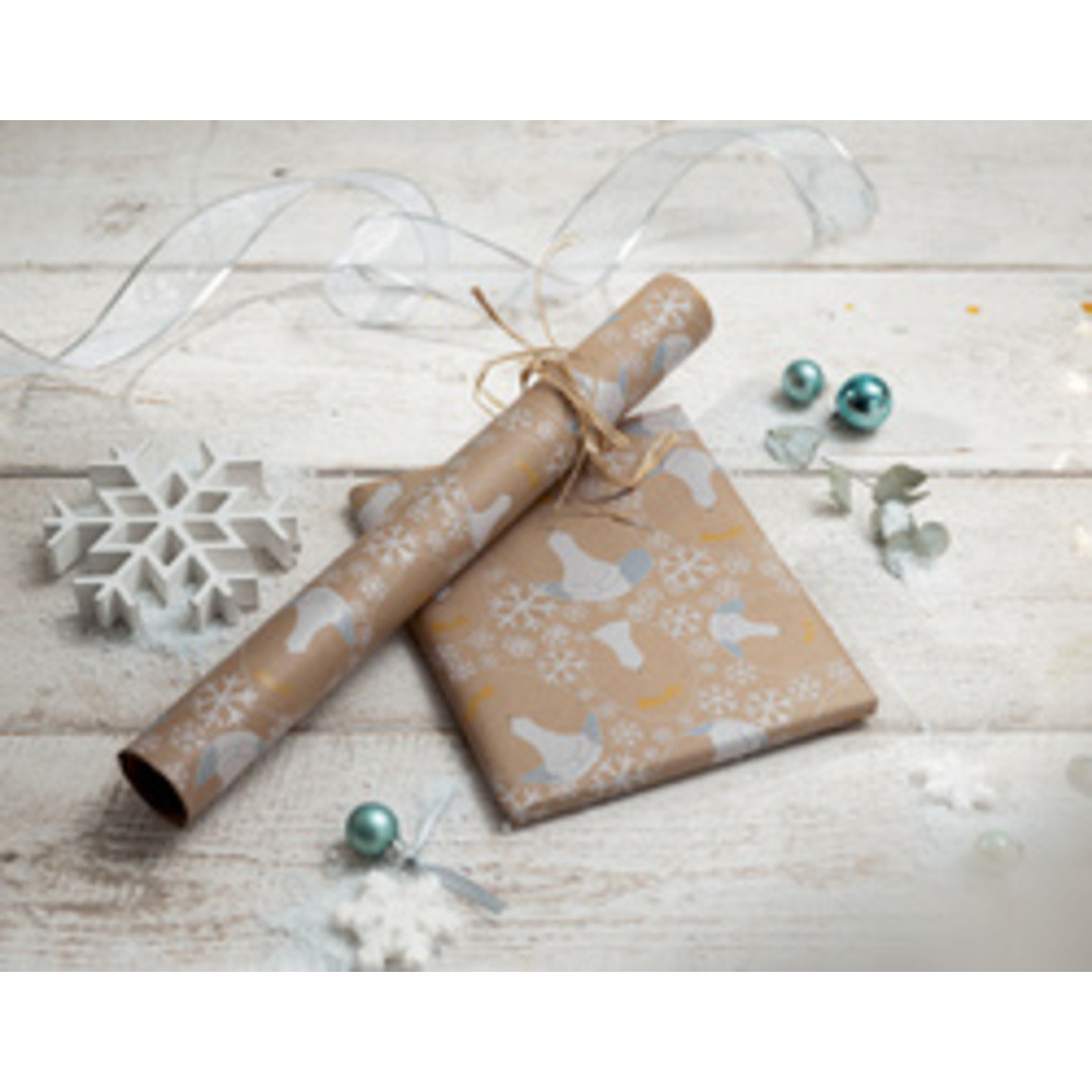 SIGEL Papier cadeau de Nol 'Cut-out style', en rouleau