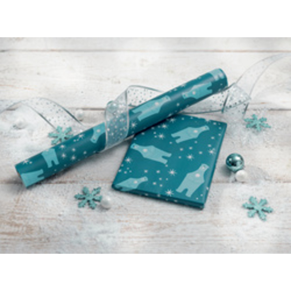 SIGEL Papier cadeau de Nol 'Cut-out-style', en rouleau