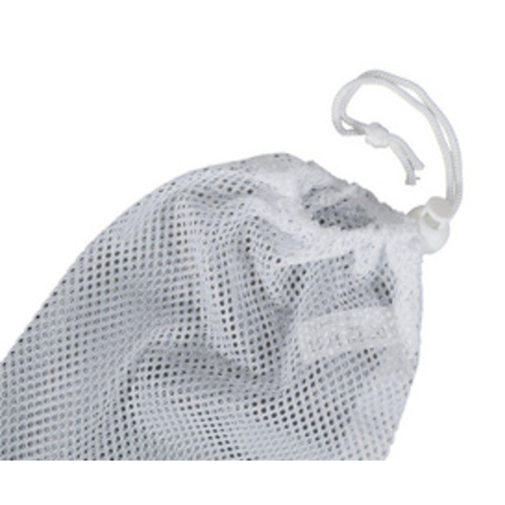 Set de 2 filets à linge, à cordon de serrage, blanc