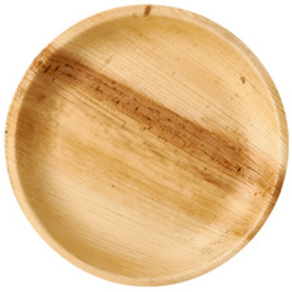 PAPSTAR Assiette feuille de palmier 'pure', rond, 250 mm