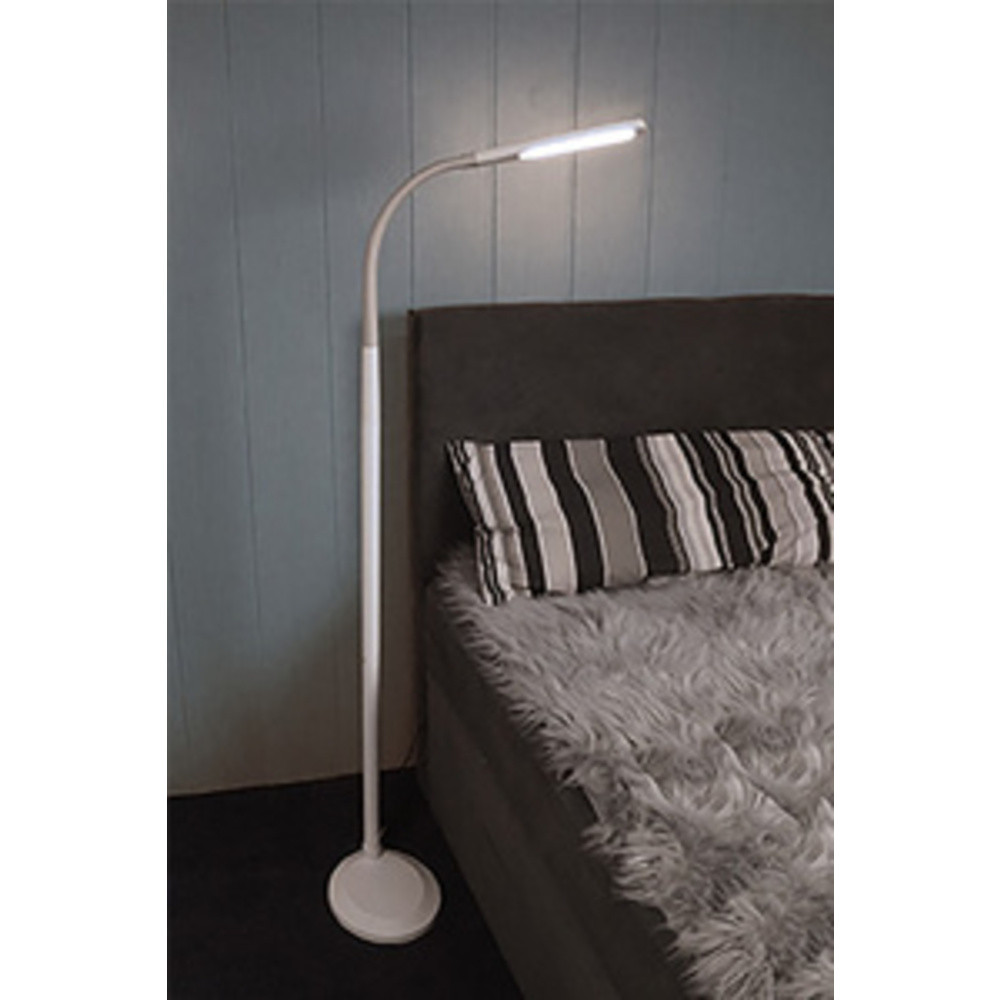 KLEIBER Lampe LED sur pied, 4 couleurs de lumire, blanc