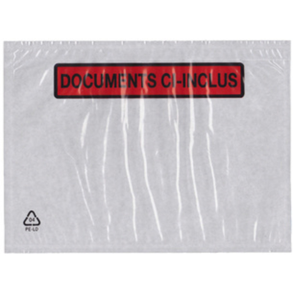 DM-FOLIEN Pochette porte-documents, 225 x 120 mm