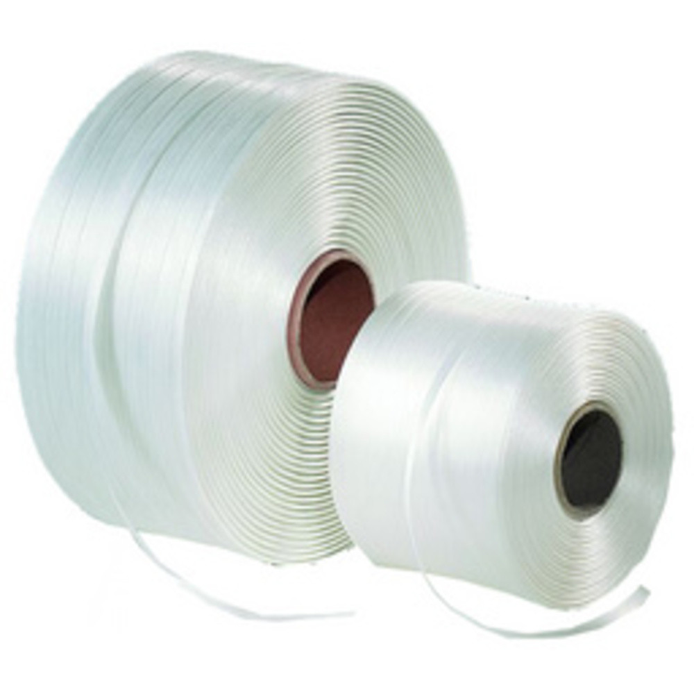 DM-FOLIEN Bande cerclage, en PET, (l)16 mm, naturel