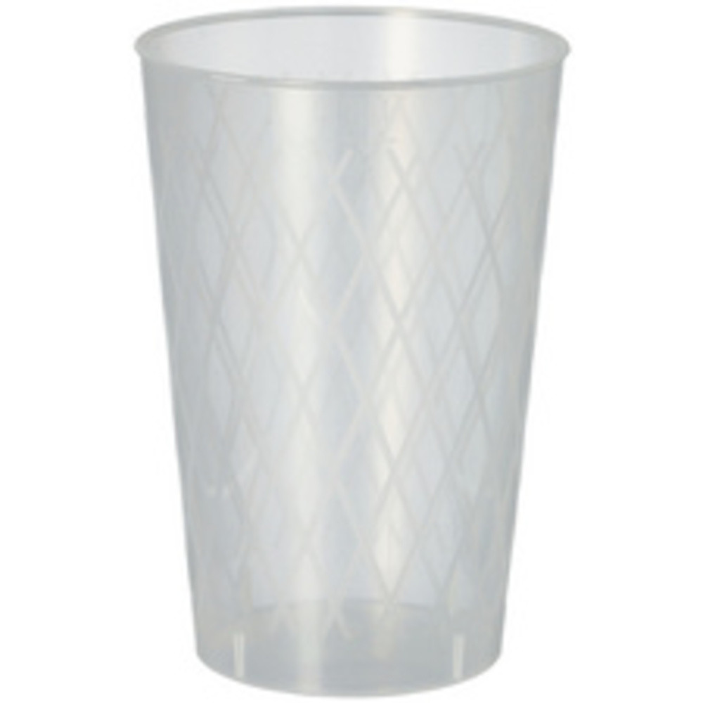 PAPSTAR Gobelet rutilisable, 0,25 l, translucide, 40 pices