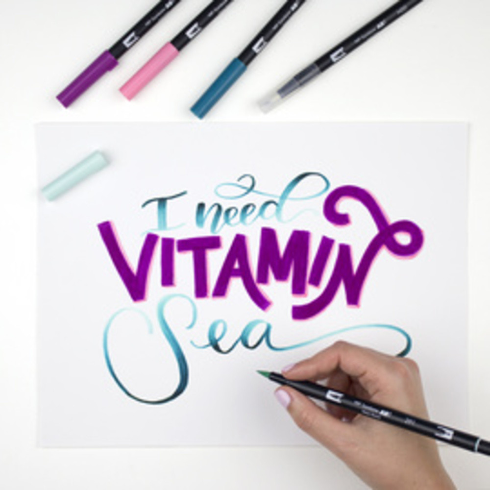Tombow Kit de lettrage pour apprenants avancés 10x - vue 2