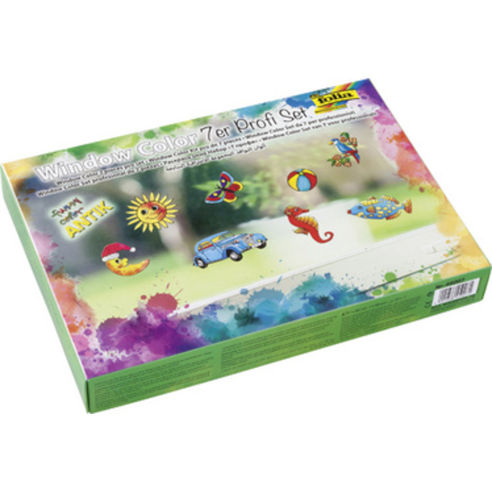 Kit de 7 pièces Window Color 'ANTIK'