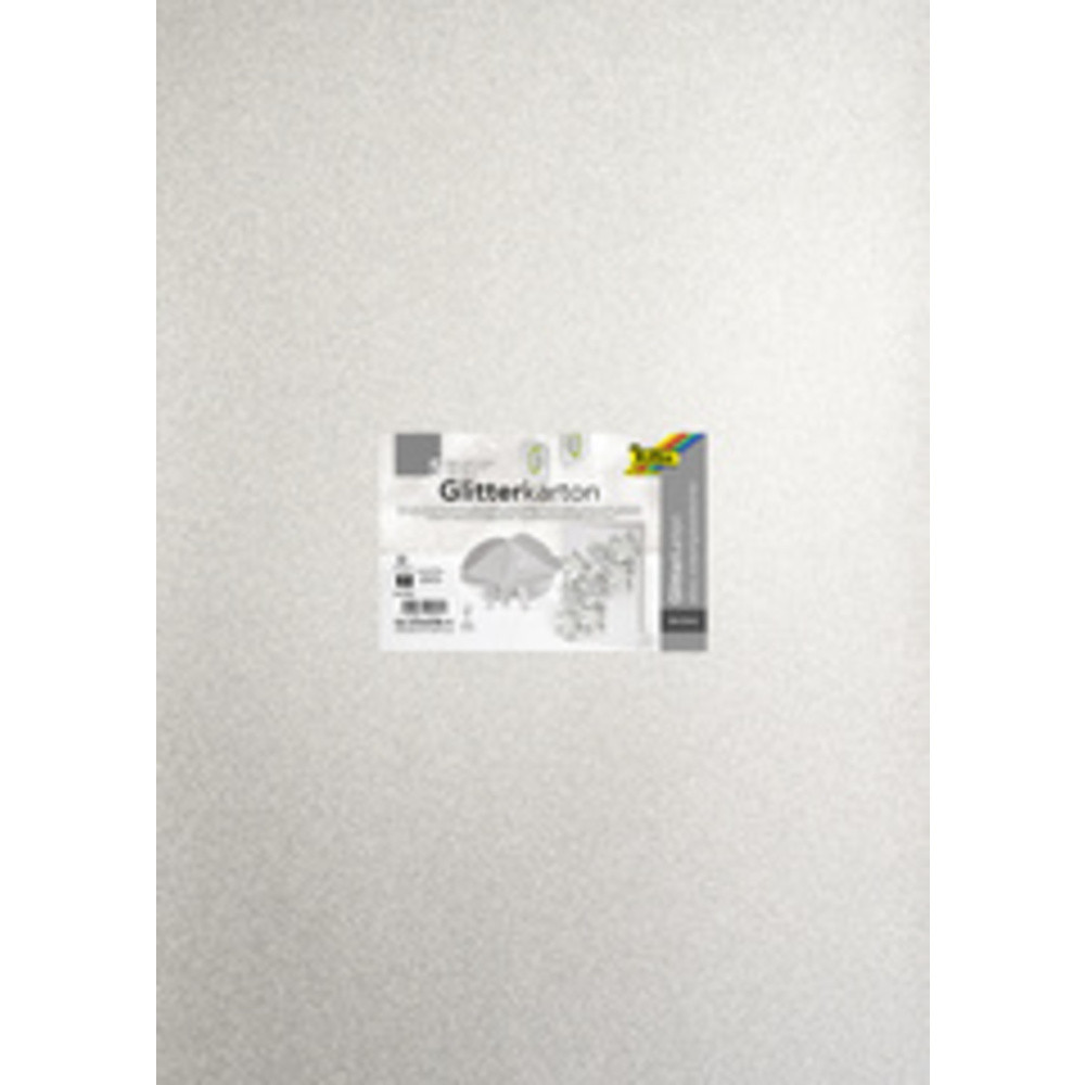 FOLIA Carton  paillettes, 500 x 700 mm, 300 g/m2, or