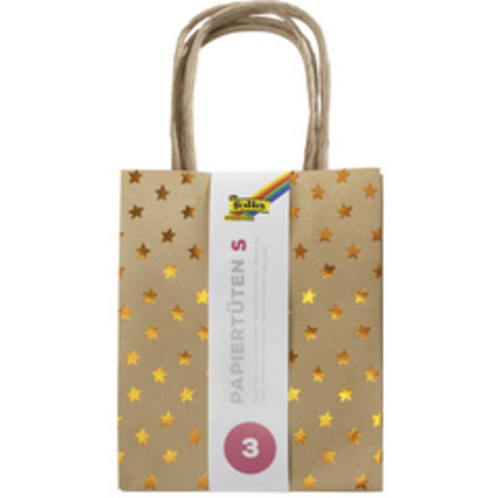 FOLIA Sac en papier 'Nol', papier kraft, petit
