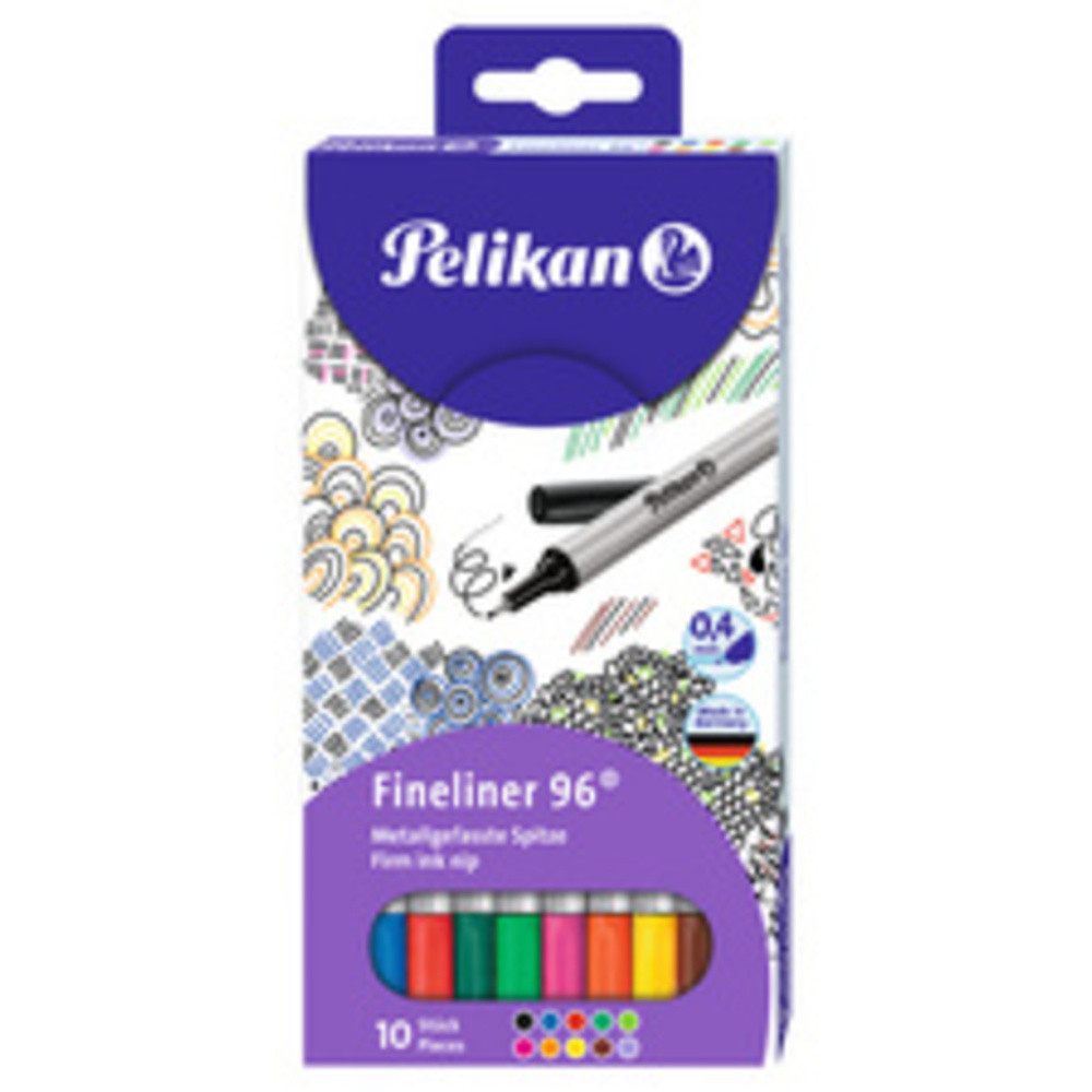 Stylo Pelikan Fineliner 96 10x - vue 2