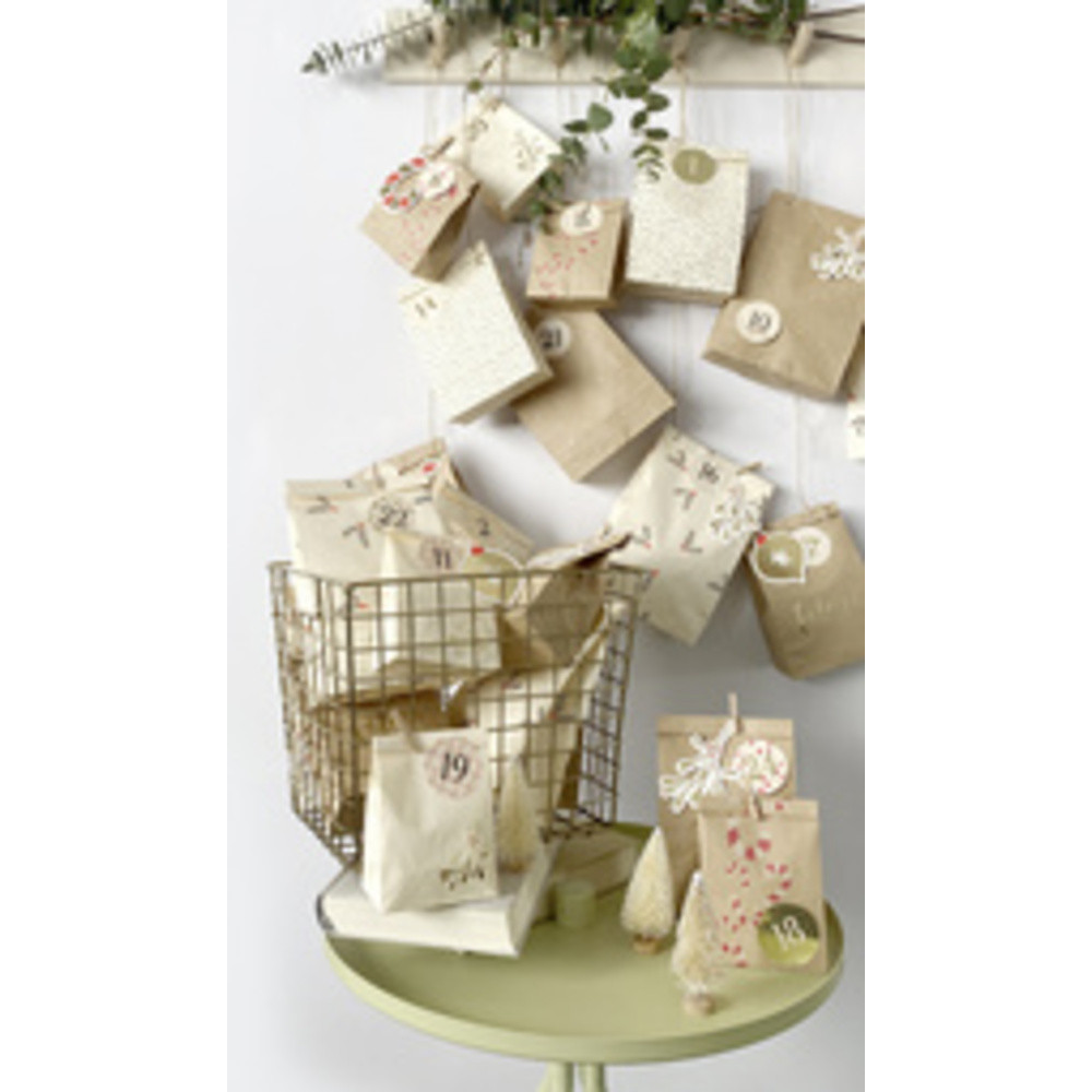 FOLIA Kit pour calendrier de l'Avent FALALA, 97 pices