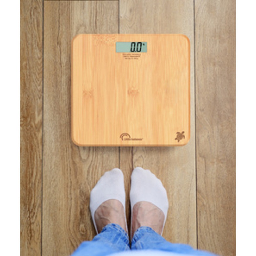 Pèse-personne digital Turtle Bamboo, USB-C