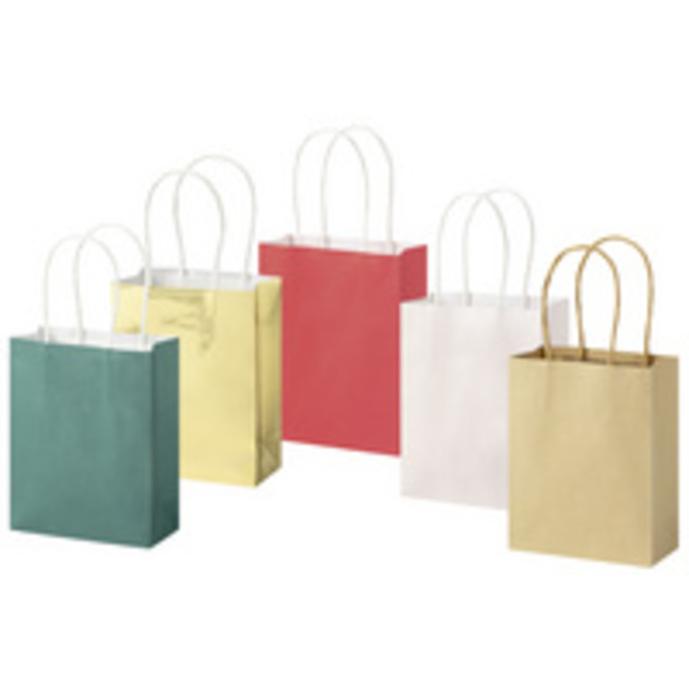 FOLIA Sac en papier CLASSIC, taille: L, assorti
