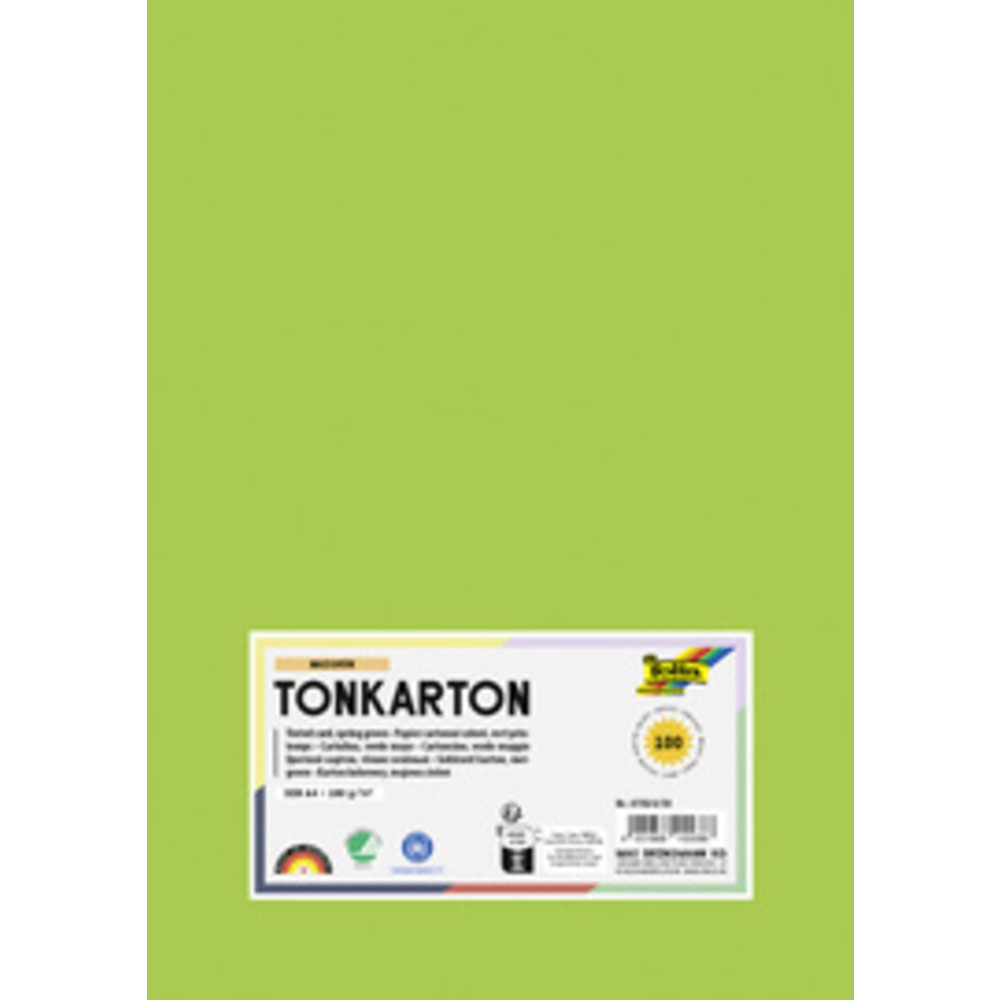 Carton de couleur, A4, 180 g/m2, vert sapin
