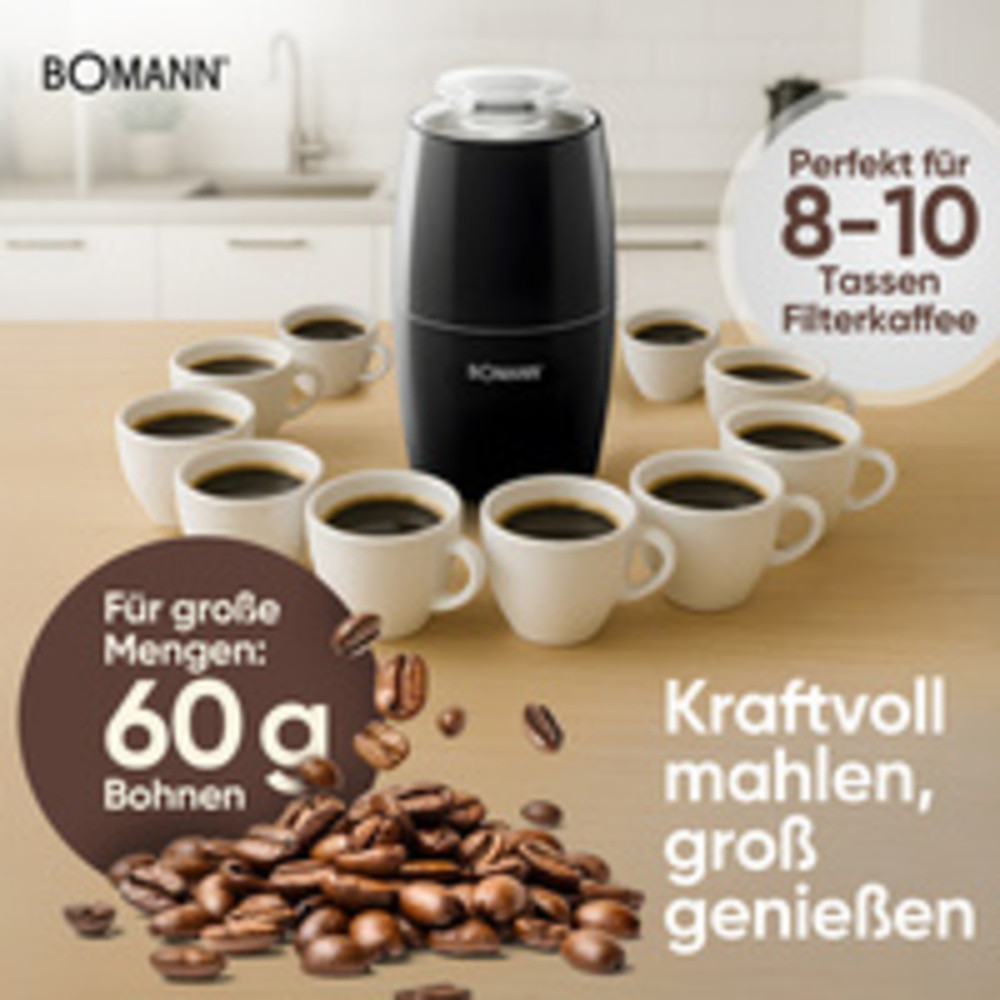 Moulin à café KSW 6088 CB, 150 W, noir