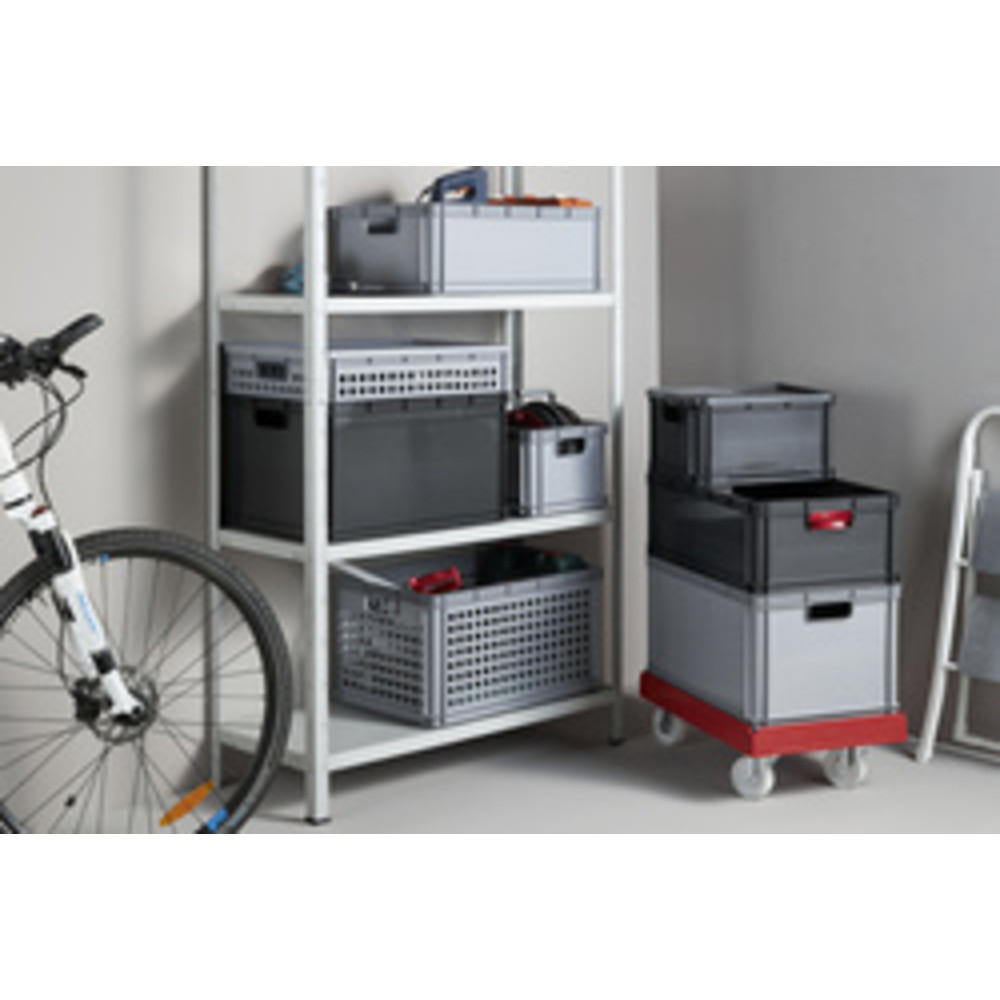 KEEEPER+Chariot+%27rolf%27,+capacite+de+charge:+300+kg,+rouge