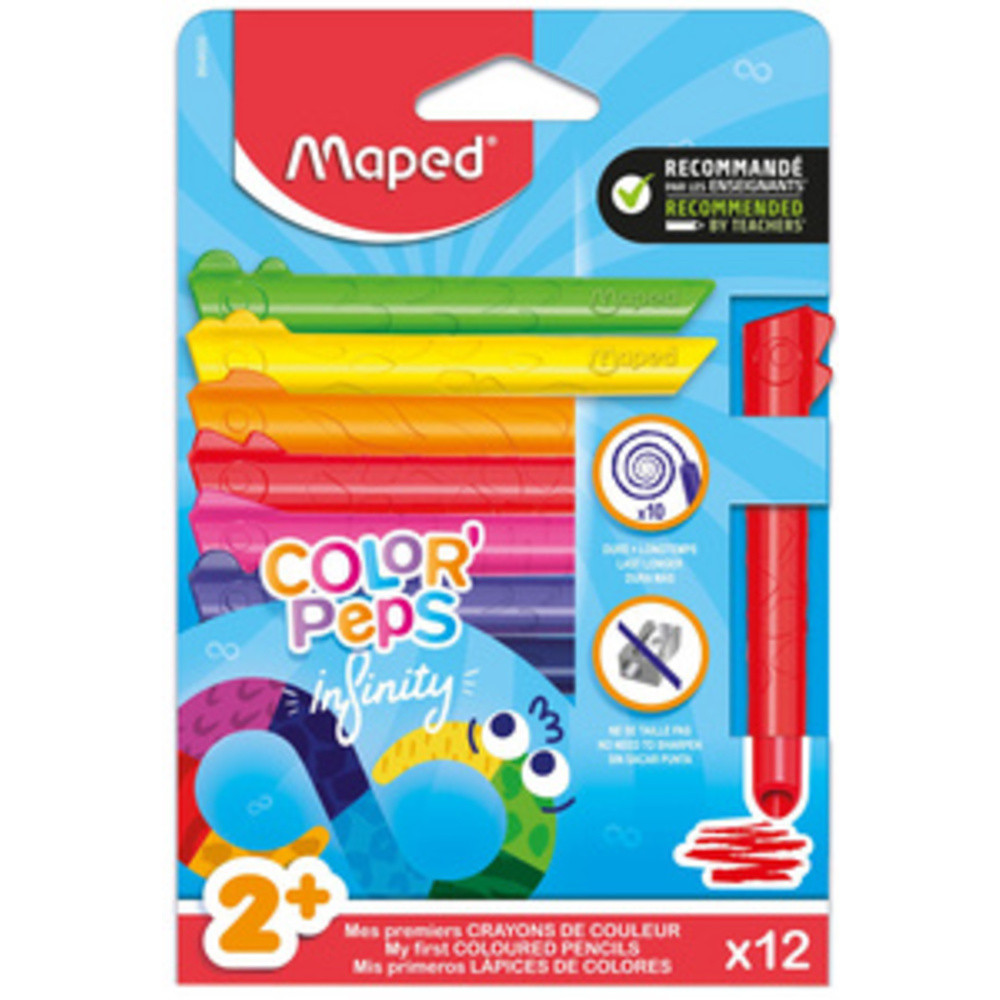 my first Crayon de couleur COLOR'PEPS INFINITY, 12