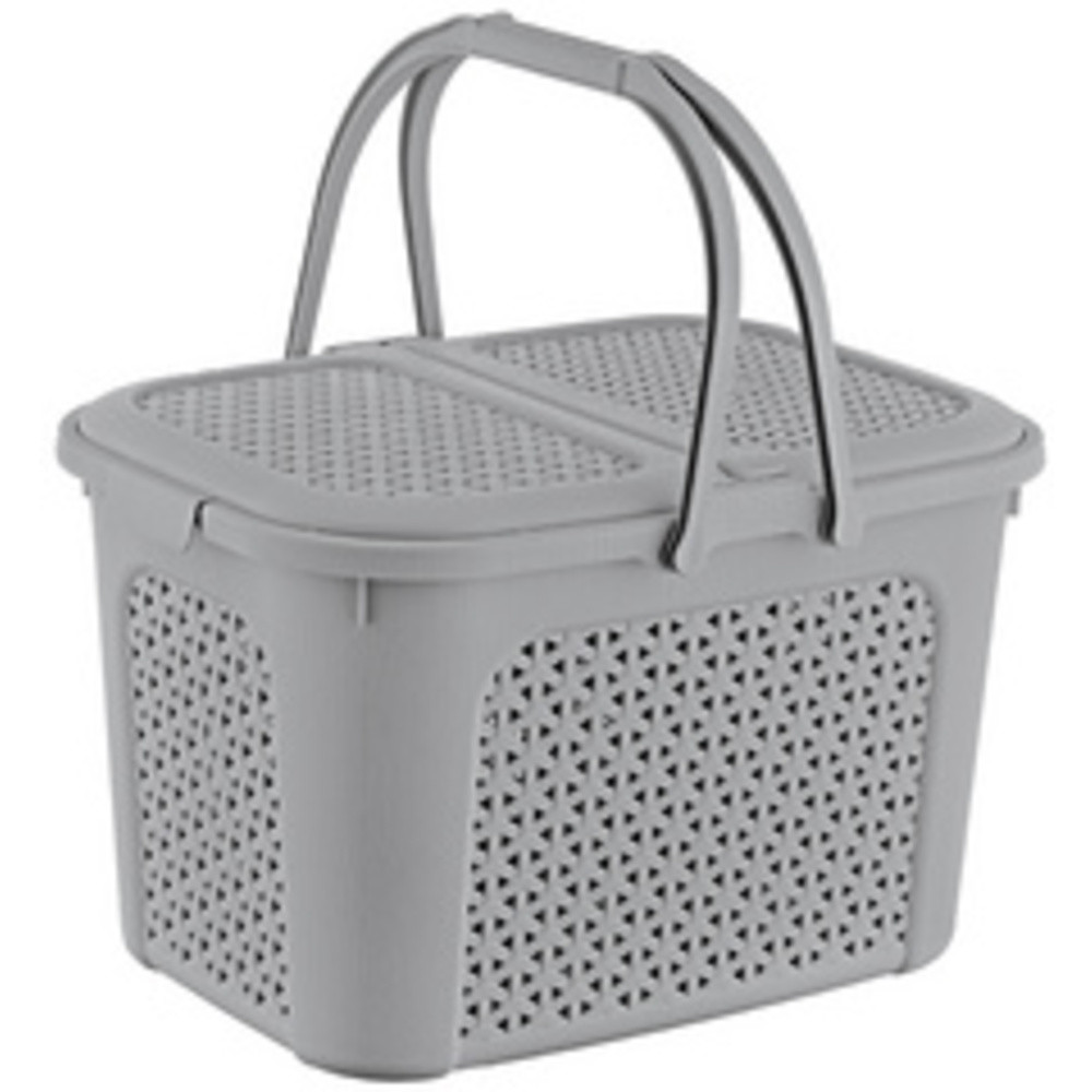Panier à pique-nique 'inka', 28 litres, nordic-grey