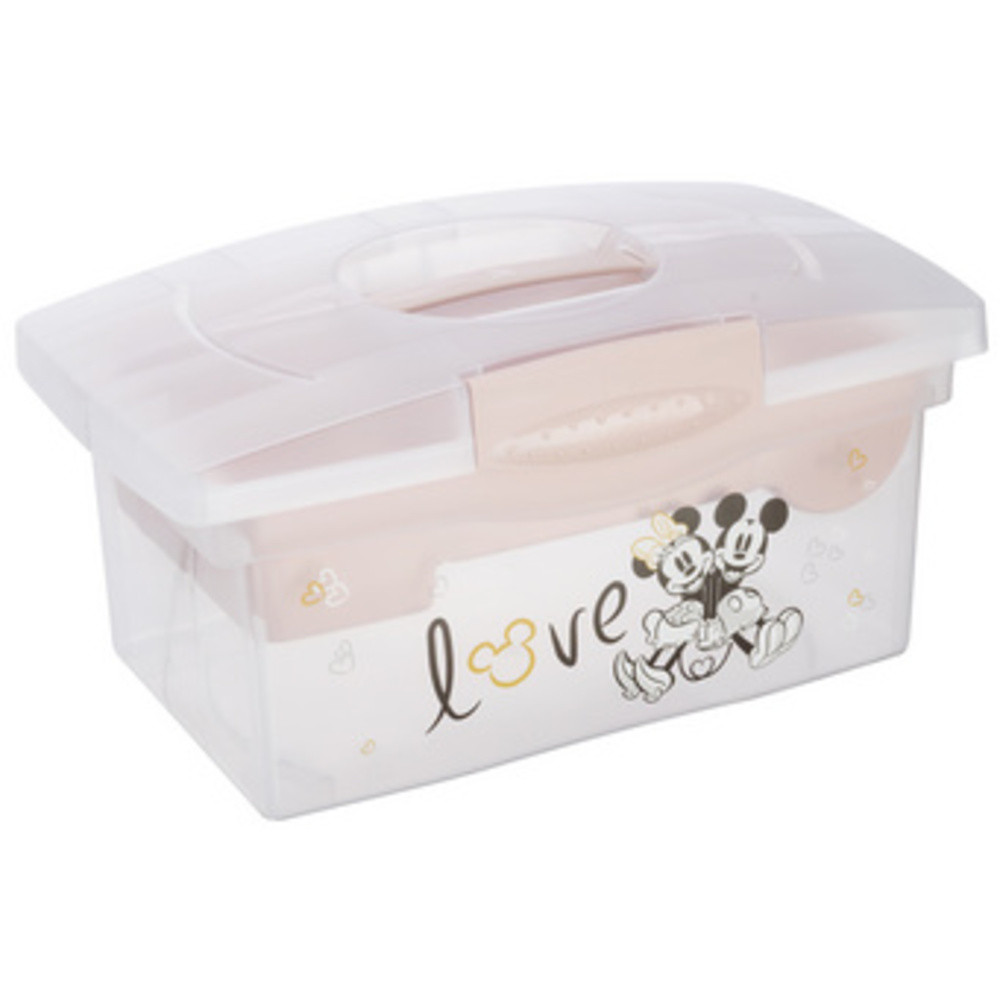 Kids Boîte de rangement 'Patryk Mickey', bleu nuageux