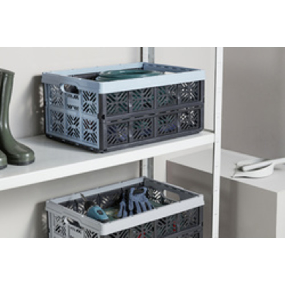 Caisse de rangement pliante 'ida', 32 litres, noir