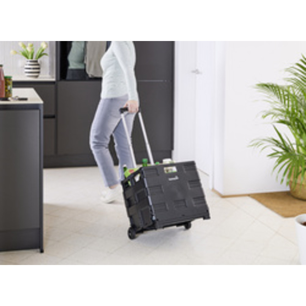 Chariot de transport 'olli' avec boîte pliante, 45 L