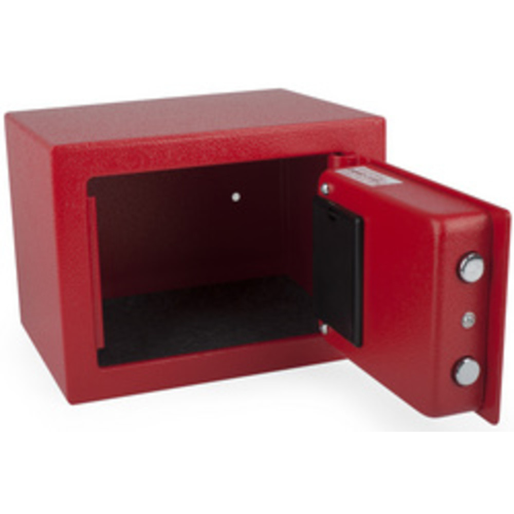 PAVO Mini coffre-fort, avec serrure électronique, bleu