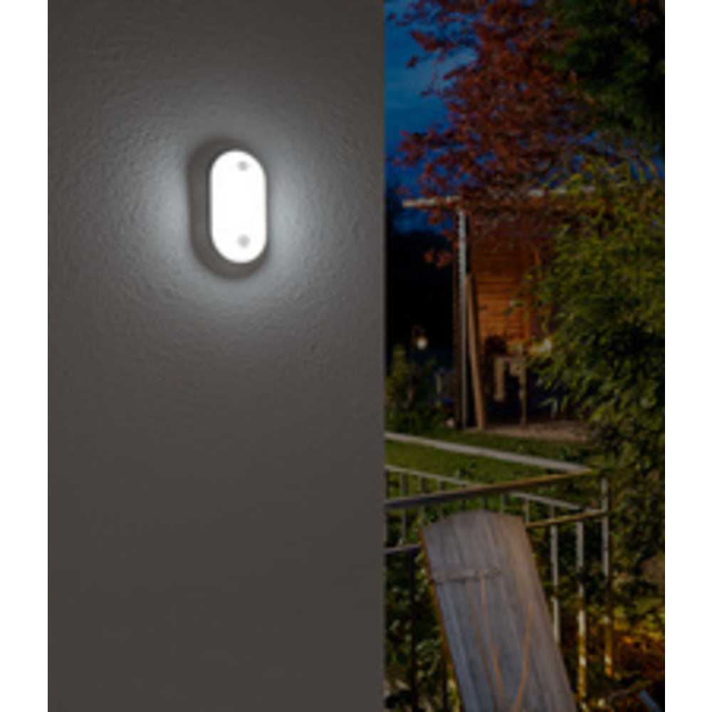 BRENNENSTUHL Lampe LED ovale  dtecteur de mouvement, blanc