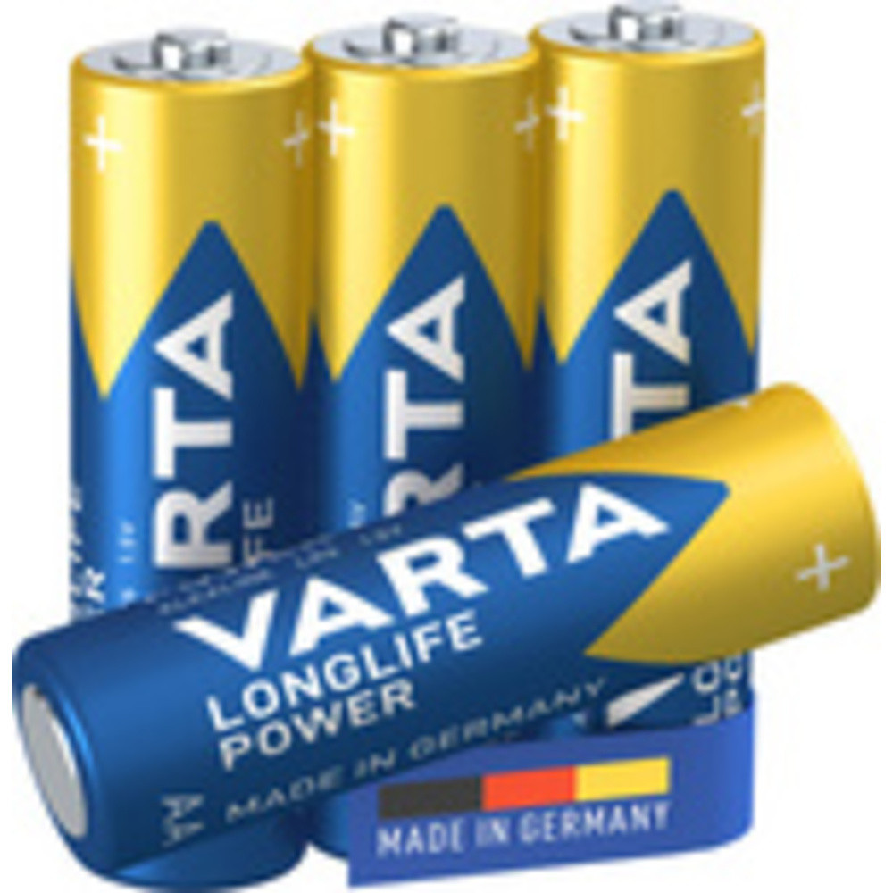 Pile Varta Longlife Power AA 8+4 Pack 1 5 V Alcaline 12 pièces - vue 3