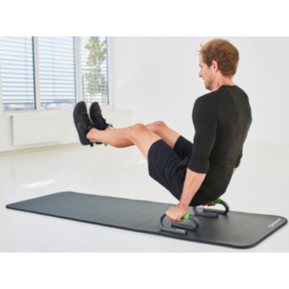Schildkrt Fitness Push-Up Bars Poignées de pompe vert citron/charbon