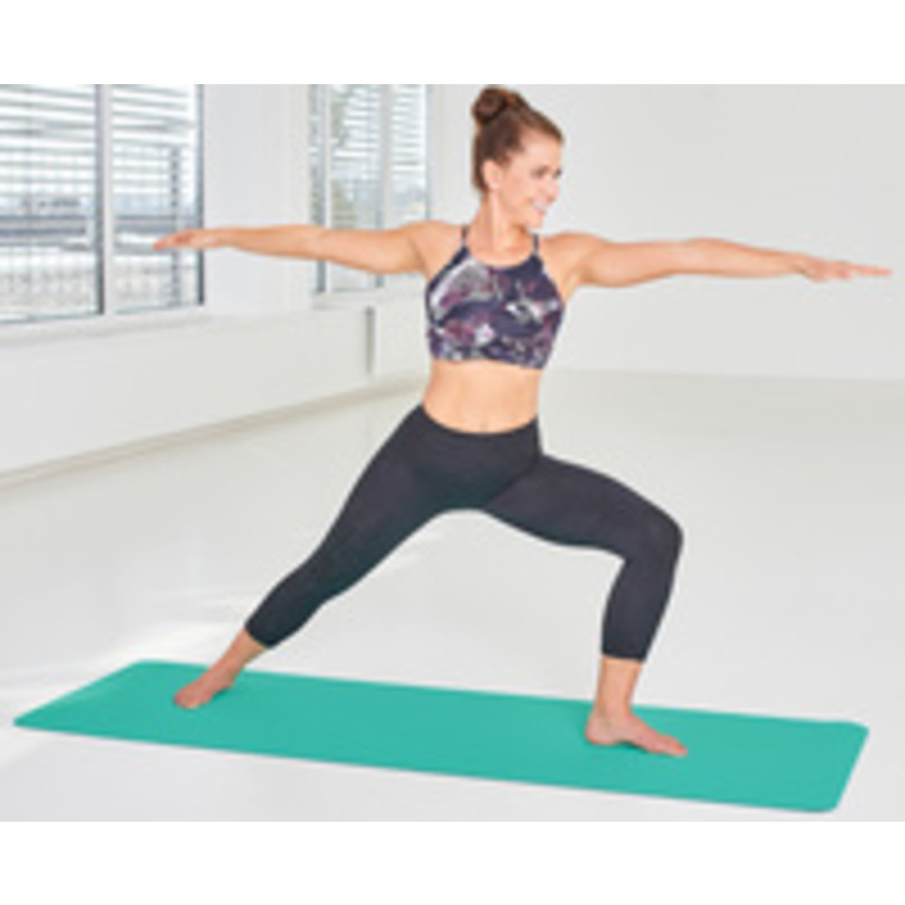 Tapis de yoga, 4 mm, bleu clair