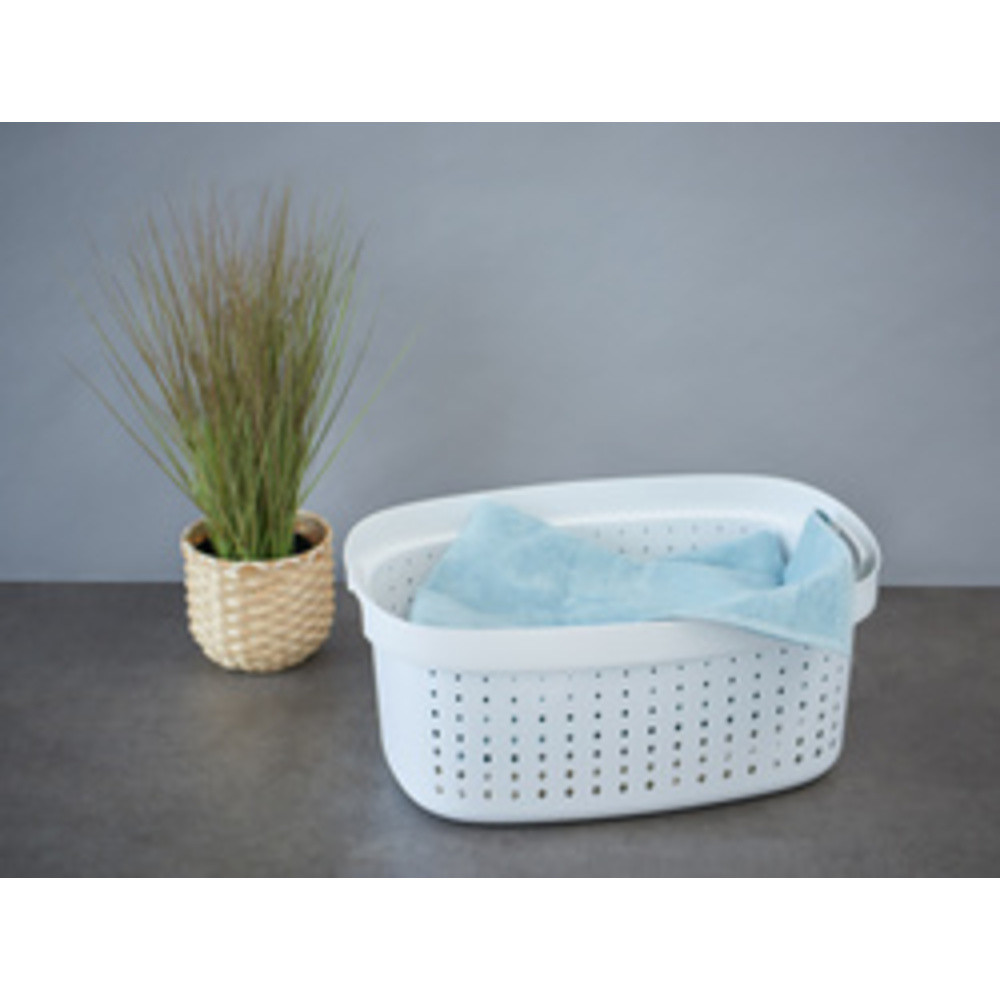 PLAST TEAM Corbeille à linge SEOUL, 41,9 litres, gris