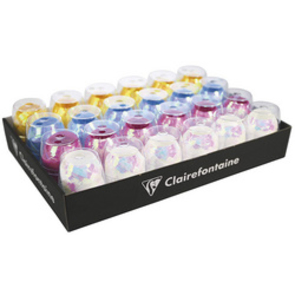 CLAIREFONTAINE Bobine de ruban cadeau, irise assorti