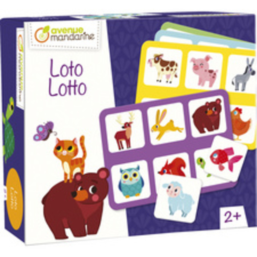 MY MANDARINE Loto 'Animaux familiers'