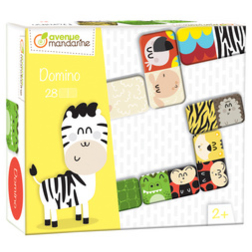 Domino 'Animaux et textures'