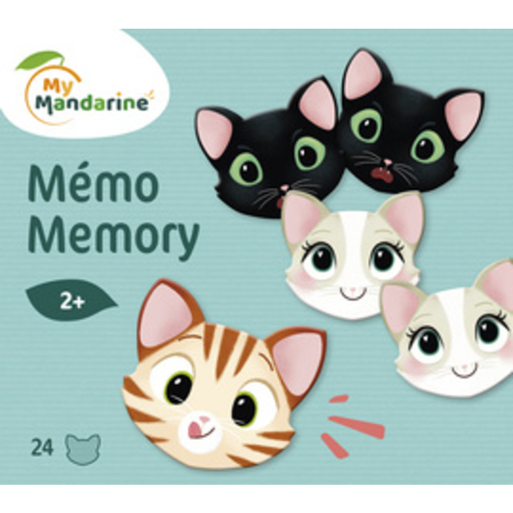 MY MANDARINE Jeu de memory 'Chats'