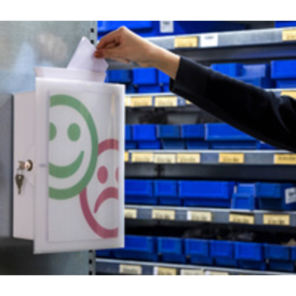 Boîte aux lettres IMAGE'IN, polypropylène, blanc