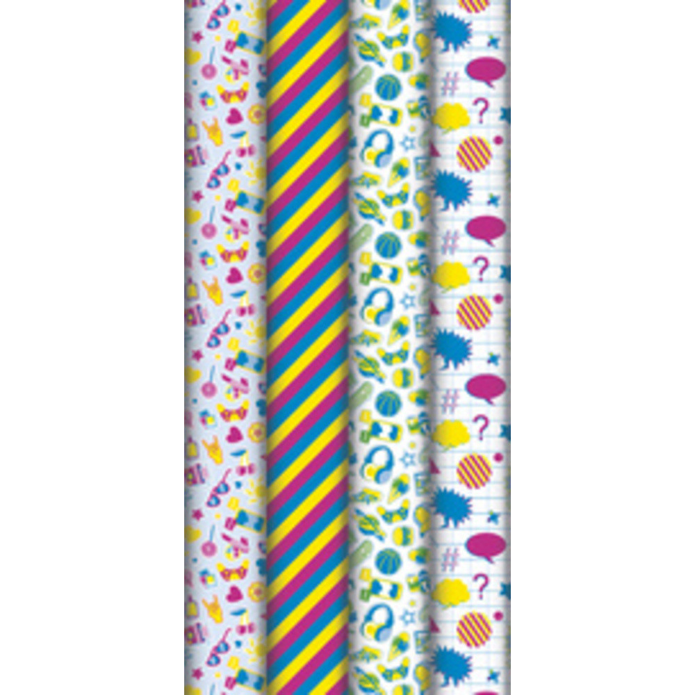 Papier cadeau 'Pep's', en présentoir