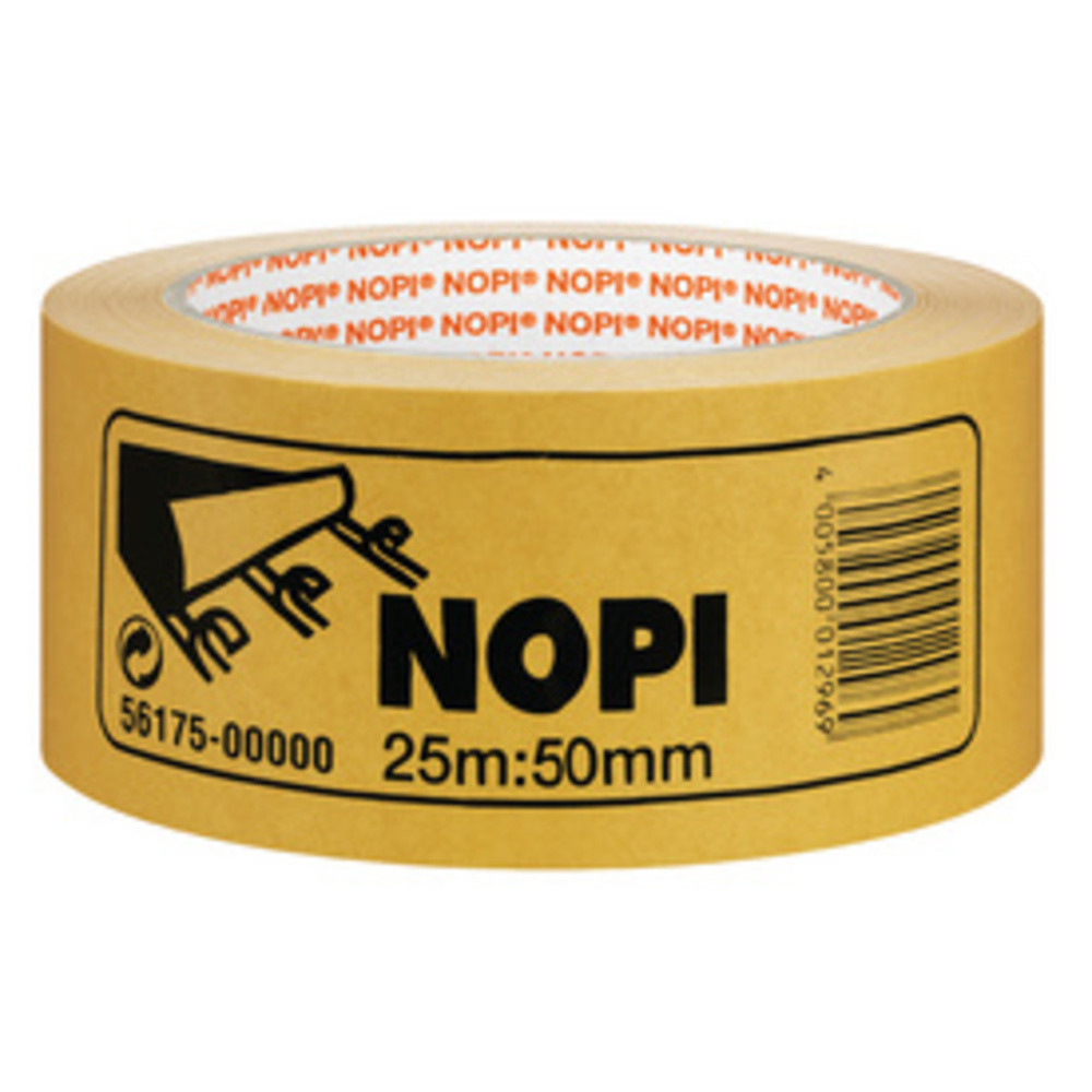 NOPI ruban adhsif double face nopifix en PP, 50 mm x 10 m